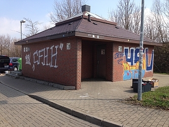 Autobahnmeistereien'de Grafiti Silme