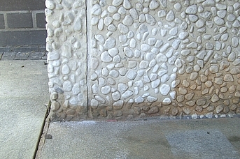 Temiz Yıkanmış Beton